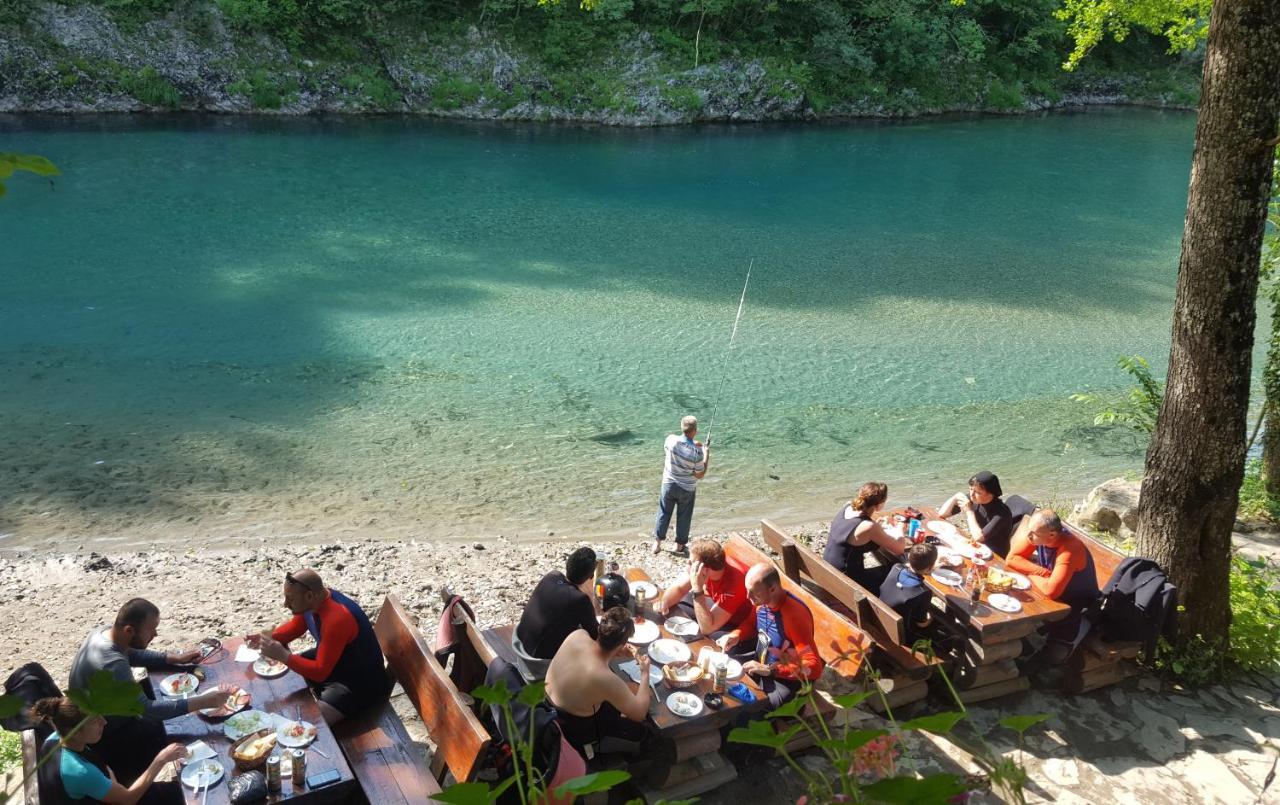 Rafting Camp Encijan Foca Exterior foto