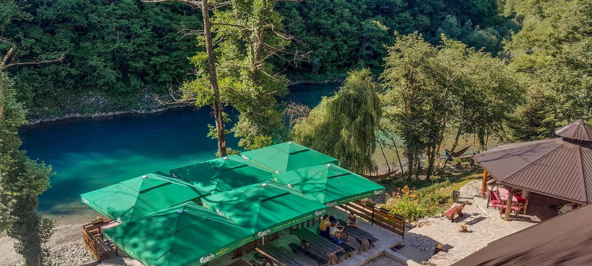 Rafting Camp Encijan Foca Exterior foto